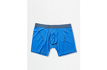 Image of ExOfficio Give-N-Go Sport 2.0 Boxer Brief - Mens, 6in, Lagoon/Steel Blue, Small, 12416718-23292-S