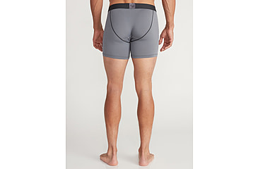 Image of ExOfficio Give-N-Go Sport 2.0 Boxer Brief - Mens, 6in, Steel Onyx/Black, 2XL, 12416718-9182-2XL
