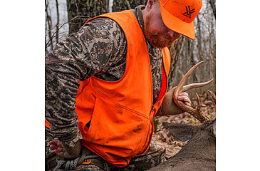 Image of First Lite Charge Hunters Orange Vest - Mens