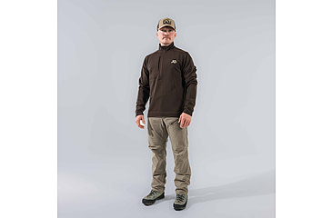 Image of First Lite Rugged Wool Quarter Zip - Mens