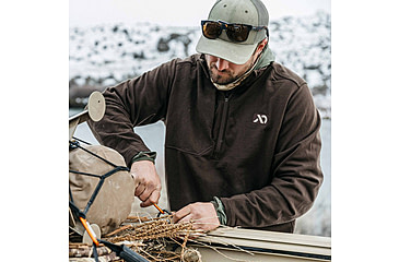 Image of First Lite Rugged Wool Quarter Zip - Mens