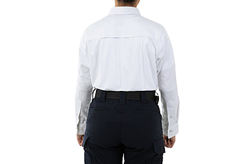 Image of First Tactical Cotton Station Long Sleeve Shirt - Womens, White, 3XL, 121009-010-3XL-R