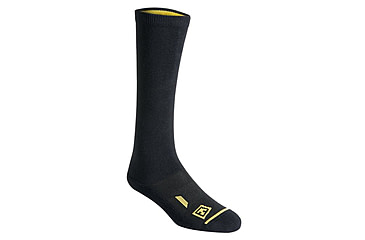 Image of First Tactical Ctn 9in Duty Socks 3-Pk, Black, Small/Medium 160002-019-S/M