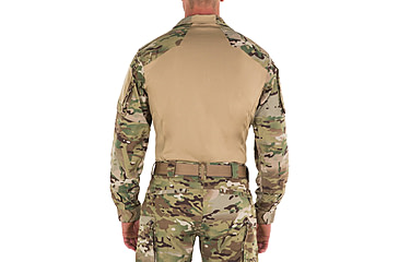 Image of First Tactical Defender Long Sleeve Shirt - Mens, Camo, Medium, R, 111004MC-922-M-R