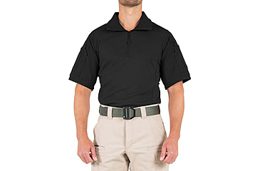 Image of First Tactical Defender Short Sleeve Shirt - Mens, Tall, Black, Extra Large, 112017-019-XL-T