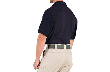 Image of First Tactical Defender Short Sleeve Shirt - Mens, Tall, Midnight Navy, Large, 112017-729-L-T
