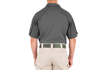 Image of First Tactical Defender Short Sleeve Shirt - Mens, Tall, Wolf Grey, Extra Large, 112017-036-XL-T