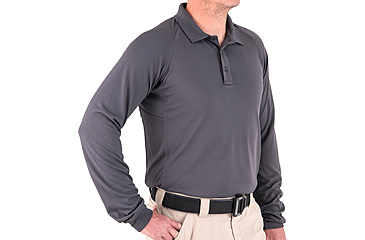 Image of First Tactical Performance Short Sleeve Polo - Men's, Tall, Asphalt, 2XL, 112509-015-XXL-T