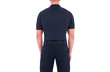 Image of First Tactical Mens Performance Ss Polo, Midnight Navy, Small 112509-729-S
