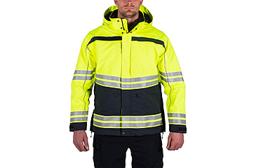 Image of First Tactical Mens Tactix High-Vis Parka, Midnight Navy, S Regular 118505-729-S-R