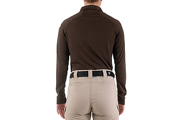 Image of First Tactical Performance Long Sleeve Polo - Womens, Kodiak Brown, 3XL, 121503-182-3XL