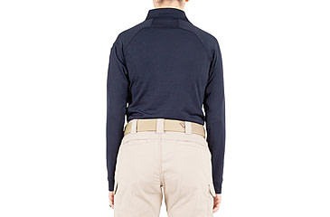 Image of First Tactical Performance Long Sleeve Polo - Womens, Midnight Navy, 3XL, 121503-729-3XL