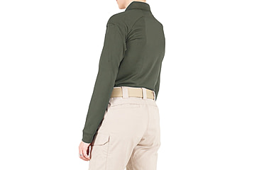 Image of First Tactical Performance Long Sleeve Polo - Womens, OD Green, Small, 121503-830-S