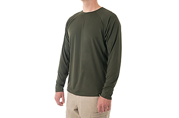 Image of First Tactical Performance Long Sleeve T-Shirt - Mens, Regular, OD Green, 4XL, 111504-830-4XL-R