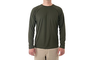 Image of First Tactical Performance Long Sleeve T-Shirt - Mens, Regular, OD Green, 4XL, 111504-830-4XL-R