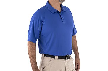 Image of First Tactical Performance Short Sleeve Polo - Mens, Academy Blue, 2XL, 112509-691-XXL