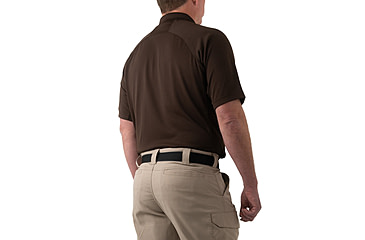 Image of First Tactical Performance Short Sleeve Polo - Mens, Kodiak Brown, Tall, 4X-Large, 112509-182-4XL-T