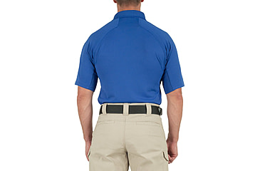 Image of First Tactical Performance Short Sleeve Polo - Mens, Tall, Academy Blue, 5XL, 112509-691-5XL-T