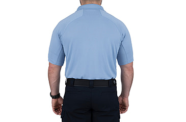 Image of First Tactical Performance Short Sleeve Polo - Mens, Tall, Medium Blue, 5XL, 112509-781-5XL-T