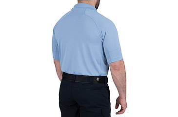 Image of First Tactical Performance Short Sleeve Polo - Mens, Tall, Medium Blue, 5XL, 112509-781-5XL-T