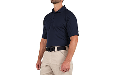 Image of First Tactical Performance Short Sleeve Polo - Mens, Tall, Midnight Navy, 6XL, 112509-729-6XL-T