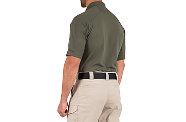 Image of First Tactical Performance Short Sleeve Polo - Mens, Tall, OD Green, 6XL, 112509-830-6XL-T