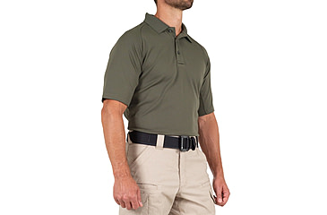 Image of First Tactical Performance Short Sleeve Polo - Mens, Tall, OD Green, 6XL, 112509-830-6XL-T