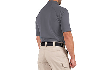 Image of First Tactical Performance Short Sleeve Polo - Mens, Tall, Wolf Grey, 5XL, 112509-036-5XL-T