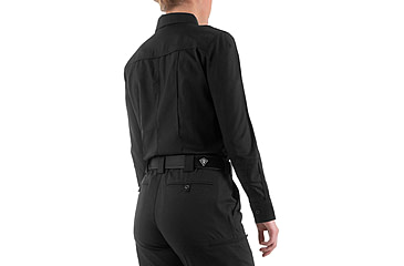 Image of First Tactical Pro Duty Long Sleeve Shirt - Womens, Black, Medium, 121011-019-M-R