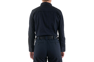 Image of First Tactical Pro Duty Long Sleeve Shirt - Womens, Midnight Navy, Medium, 121011-729-M-R