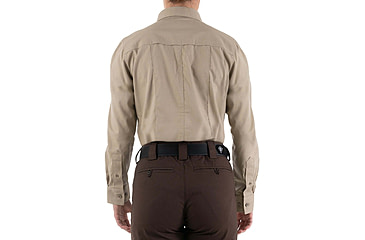 Image of First Tactical Pro Duty Long Sleeve Shirt - Womens, Silver Tan, Extra Large, 121011-065-XL-R