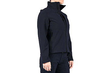 Image of First Tactical Softshell Short Jacket - Womens, Midnight Navy, Small, 128503-729-S