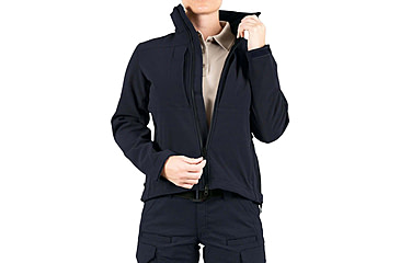 Image of First Tactical Softshell Short Jacket - Womens, Midnight Navy, Small, 128503-729-S