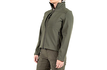 Image of First Tactical Softshell Short Jacket - Womens, OD Green, 2XL, 128503-830-XXL