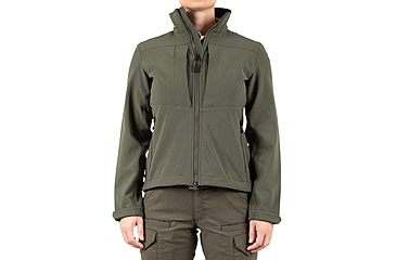 Image of First Tactical Softshell Short Jacket - Womens, OD Green, 2XL, 128503-830-XXL