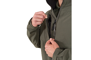 Image of First Tactical Tactics Softshell Short Jacket - Mens, OD Green, Tall, 2X-Large, 118503-830-XXL-T