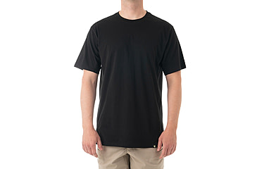 Image of First Tactical Tactix Cotton Short Sleeve Tee - Mens, Black, Regular/3XL, 112501-019-3XL