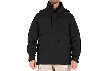Image of First Tactical Tactix System Parka - Mens, Tall, Black, Large, 118500-019-L-T