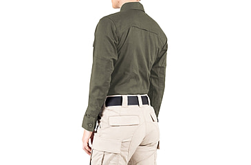 Image of First Tactical V2 BDU Long Sleeve Shirt - Womens, OD Green, Medium, R, 121008-830-M-R