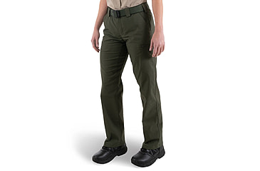 Image of First Tactical V2 Pro Duty 6 Pocket Pant - Womens, OD Green, Tall, 28, 124041-830-28-T