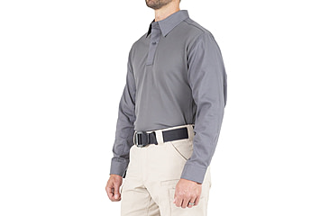 Image of First Tactical V2 PRO Performance Shirt - Mens, Wolf Grey, Extra Large, T, 111015-036-XL-T