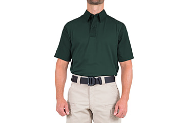 Image of First Tactical V2 Pro Performance Short Sleeve Shirt - Mens, Spruce Green, 2XL, T, 112012-812-XXL-T