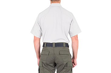 Image of First Tactical V2 Pro Performance Short Sleeve Shirt - Mens, White, Large, T, 112012-010-L-T