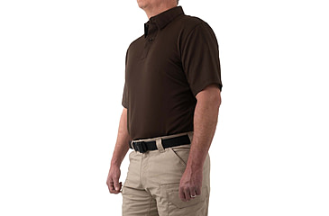 Image of First Tactical V2 Pro Performance Short Sleeve Shirt, Tall - Mens, Kodiak Brown, Large, 112012-182-L-T
