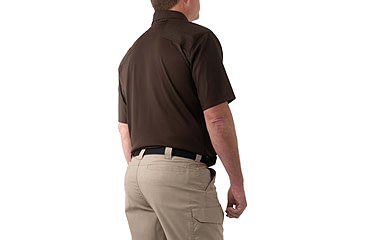Image of First Tactical V2 Pro Performance Short Sleeve Shirt, Tall - Mens, Kodiak Brown, Large, 112012-182-L-T