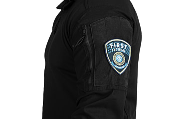Image of First Tactical V2 Responder Long Sleeve Shirt - Mens, Regular, Black, 2XL, 111031-019-XXL-R