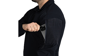 Image of First Tactical V2 Responder Long Sleeve Shirt - Mens, Regular, Midnight Navy, Medium, 111031-729-M-R