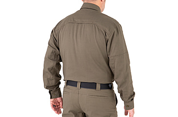 Image of First Tactical V2 Tactical Long Sleeve Shirt - Mens, Ranger Green, Small, R, 111006-610-S-R