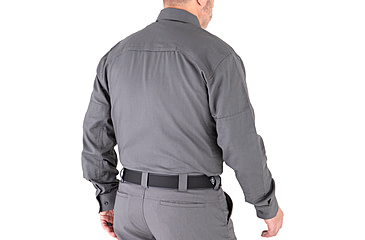 Image of First Tactical V2 Tactical Long Sleeve Shirt - Mens, Wolf Grey, 2XL, R, 111006-036-XXL-R