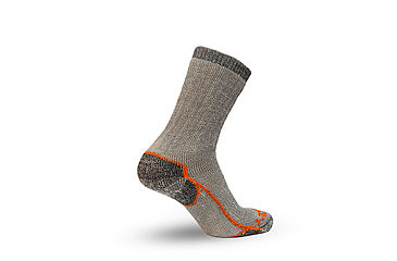 Image of Fish Monkey Boot Cut Yeti Series Heavy-Weight Boot-Crew Socks, Grey, XL, SM400-GRY-XL